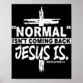 普通は背来もないがイエスは啓示1 ポスター (正面)