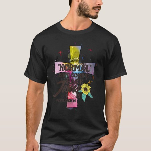 普通は背来もなしイエスは10 Tシャツ (正面)