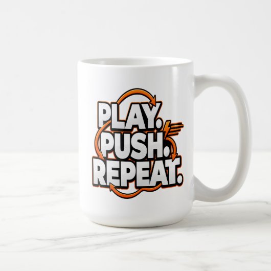 普通を超えて コーヒーマグカップ (右)