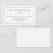 普通及び企業のプロフェッショナル名刺 名刺 (正面/裏面)