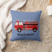 普通消防車のクッション クッション (ブランケット)