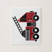 普通消防車のジグソーパズルのpzzle ジグソーパズル (縦)