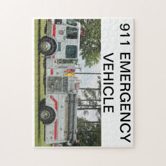 普通消防車のパズル ジグソーパズル