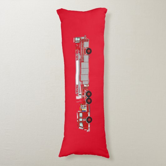 普通消防車の体の枕…. ボディピロー (正面縦)