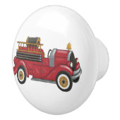 普通消防車の引出しの引き セラミックノブ (右)