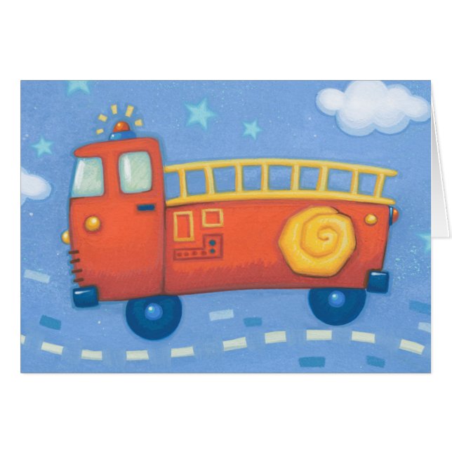 普通消防車 (正面横)