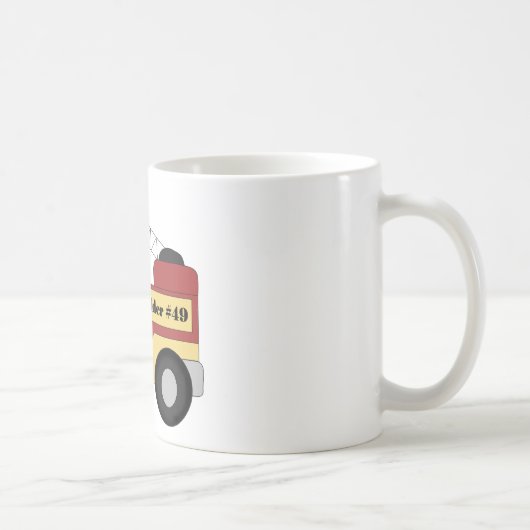 普通消防車 コーヒーマグカップ (右)