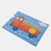 普通消防車 ドアマット (アングル)