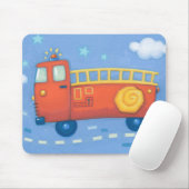 普通消防車 マウスパッド (マウス)