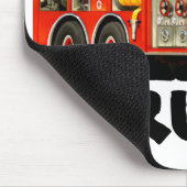 普通消防車 マウスパッド (コーナー)