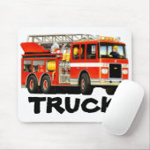 普通消防車 マウスパッド (マウス)