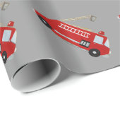 普通消防車 ラッピングペーパー (ロールコーナー)