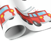 普通消防車 ラッピングペーパー (ロールコーナー)