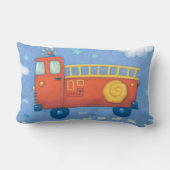 普通消防車 ランバークッション (裏面)