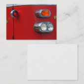 普通消防車 名刺 (正面/裏面)