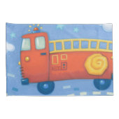 普通消防車 枕カバー (裏面-右)
