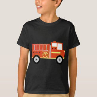 普通消防車 Tシャツ