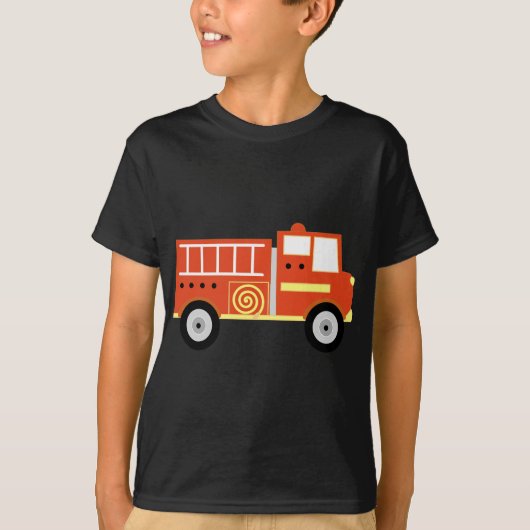 普通消防車 Tシャツ (正面)