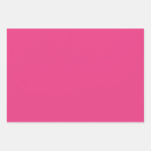 普通蛍光パラダイスピンクシェード3トーン ラッピングペーパーシート (正面3)