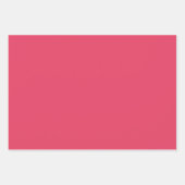 普通蛍光パラダイスピンクシェード3トーン ラッピングペーパーシート (正面2)