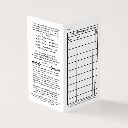 普通血圧財布カード2021 名刺 (外部)