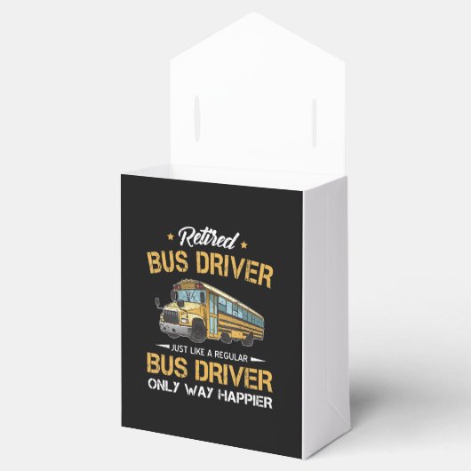 普通退職したのスクールバスの運転手 フェイバーボックス (オープン)