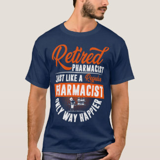 普通退職したの薬剤師と同じように薬剤師 Tシャツ
