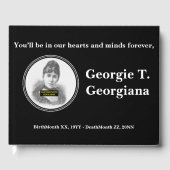 普通&ベーシックメモリアルゲストブック ゲストブック (正面)