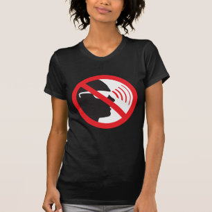 普遍的なアンチ監視のプライバシーの要求のロゴ Tシャツ