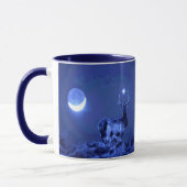 普遍的なオオシカ マグカップ (左)