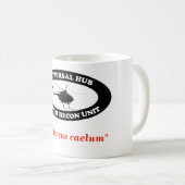 普遍的なハブのヘリコプターの偵察の単位のマグ コーヒーマグカップ (正面右)