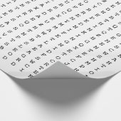 普遍的な包装紙 ラッピングペーパー (角)