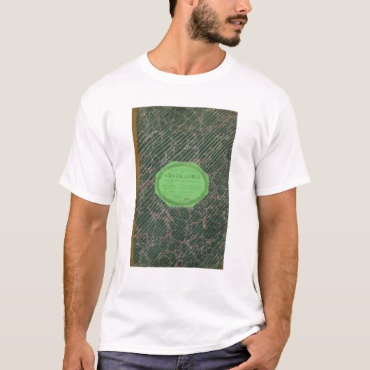 普遍的な地理学の地図書 Tシャツ (正面)