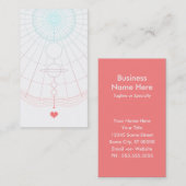 普遍的な愛 名刺 (正面/裏面)