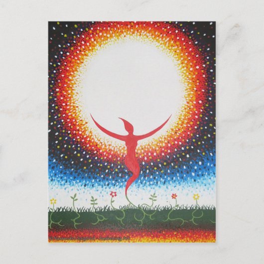 普遍的な根 ポストカード (正面)