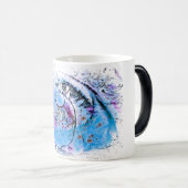 普遍的な目によって印刷されるマグ モーフィングマグカップ (正面右)