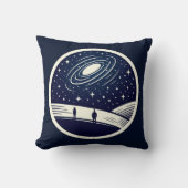 普遍的な瞑想毛布ミニマリスト宇宙 クッション (正面)