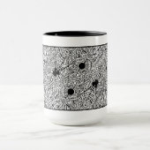 「普遍的な種」の(穀物セクション)陰性 マグカップ (中央)