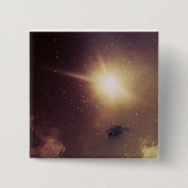 普遍的な速度 缶バッジ (正面)