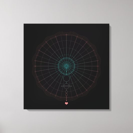 普遍的愛 キャンバスプリント (正面)