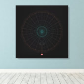 普遍的愛 キャンバスプリント (インサイチュ (ウッドフロア))