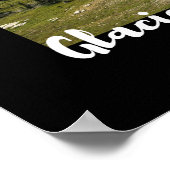 景勝氷河の国立公園 ポスター (角)