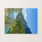 景勝湖の写真 ジグソーパズル (横)