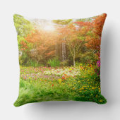 景勝滝カラフル風景枕 クッション (裏面)