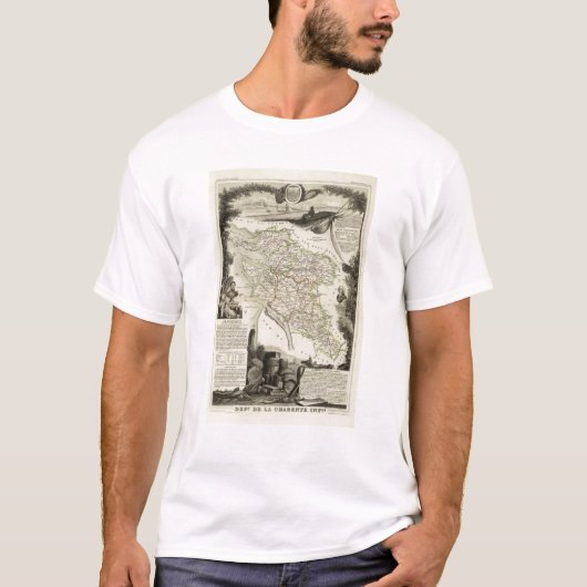 景色および森林 Tシャツ (正面)