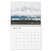 景色および花のカレンダー カレンダー (2月 2027)