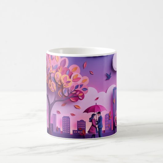 景色のカップ コーヒーマグカップ (中央)