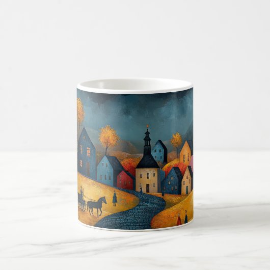 景色のカップ コーヒーマグカップ (中央)