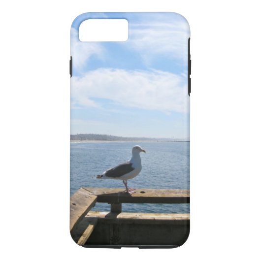 景色のカモメやっとそこに Case-Mate iPhoneケース (裏面)