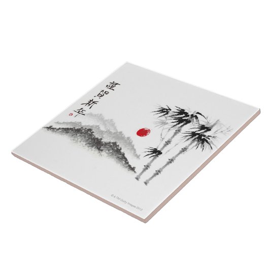 景色のスケッチ タイル (側面)